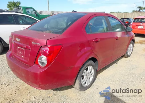 2012 Chevrolet Sonic 1Ls from USA, damaged, VIN 1G1JB5SH6C4206573